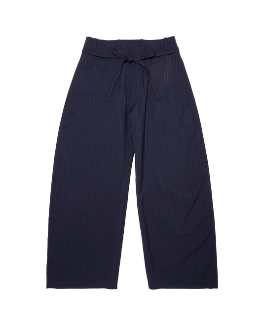 [MORGANE KRISCHER] DRAWSTRINNG CURVED TROUSERS