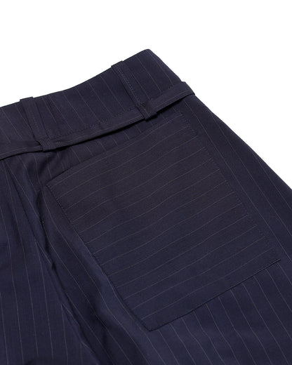 [MORGANE KRISCHER] DRAWSTRINNG CURVED TROUSERS